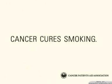 cancer cures smoking